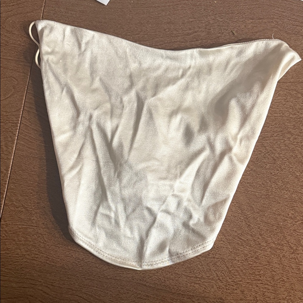 White Bandana Scarf